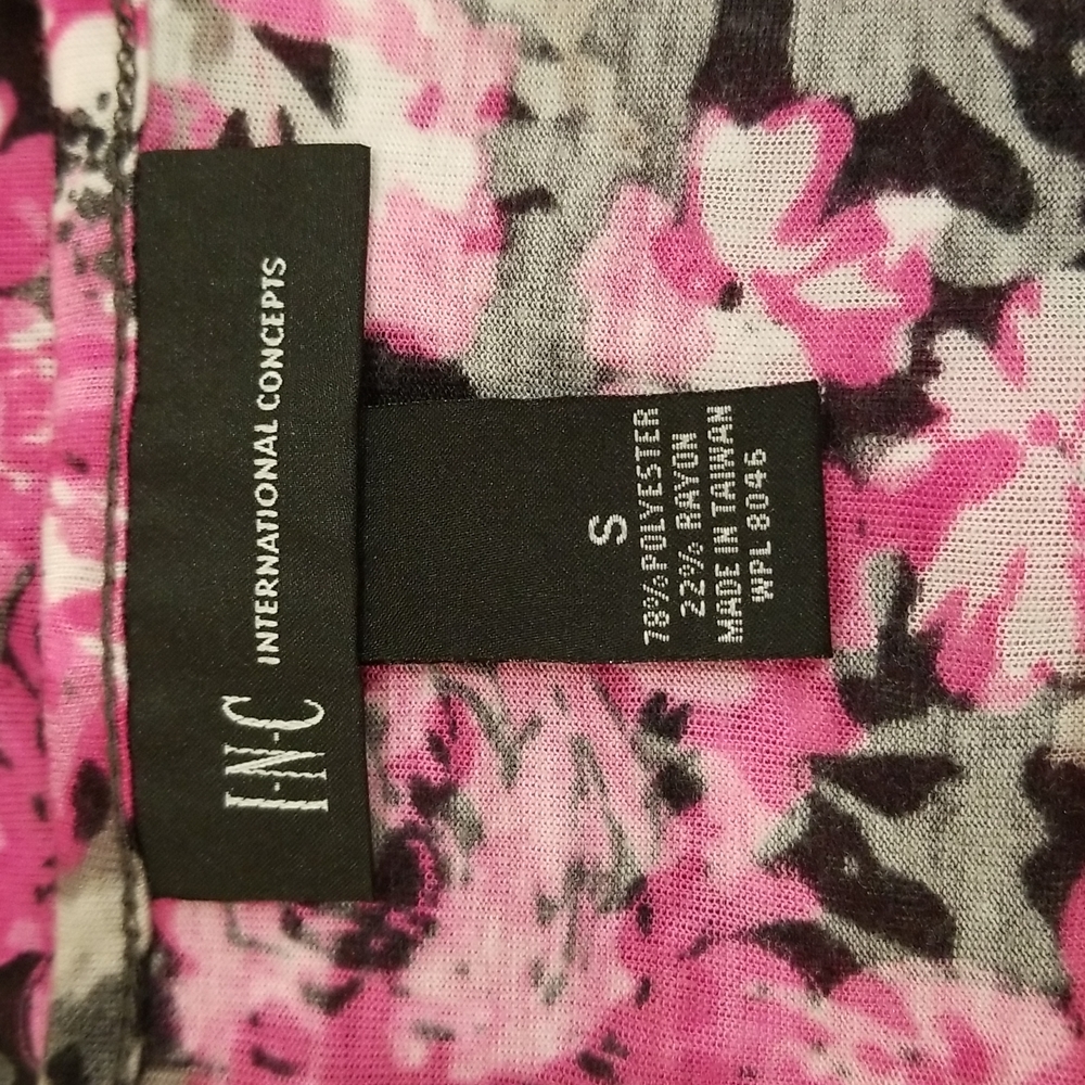 INC Keyhole Ruffle Top Small NWT - Picture 4 of 6